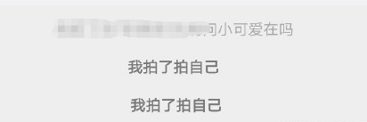 微信拍一拍后缀创意搞笑文字 西瓜 甜筒 天界 千玺 我家 古力娜扎 飞船 搞笑 头像 拍一拍 新闻资讯  第4张