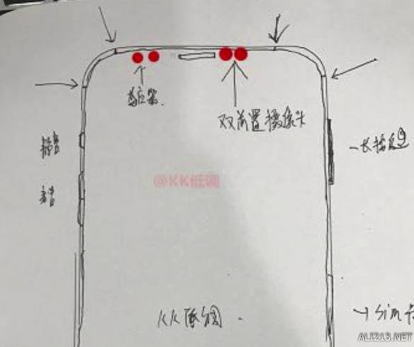 iPhone 8原型机手绘草图曝光 垂直双摄跟真的一样！ 手绘 专区 周年 曝光 设计图 摄像头 改变 原型 原型机 新闻资讯  第2张