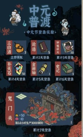 江南百景图鬼门关怎么获得 江南百景图鬼门关获取攻略 氪金 道具 签到 中元节 江南 新闻资讯  第2张