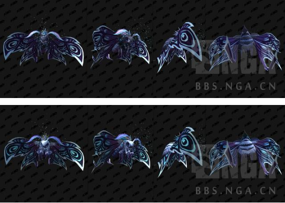 魔兽9.0：坐骑预览   炽蓝仙野飞蛾 魔兽 如何在 wow wowhead 配色 国度 暗影 仙野 坐骑 新闻资讯  第2张