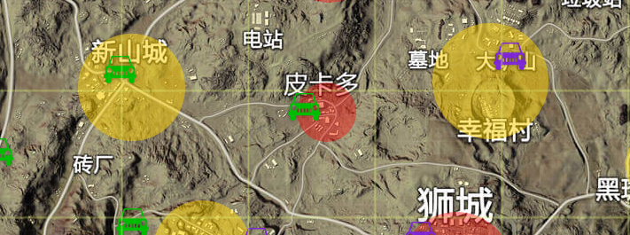 绝地求生刺激战场三张地图的危险地带盘点，没两把刷子别飞 步枪 雪地 掩体 多少次 大了 雨林 刷子 拳击馆 激战 海岛 基地 危险地带 拳击 刺激战场 地带 危险 新闻资讯  第2张