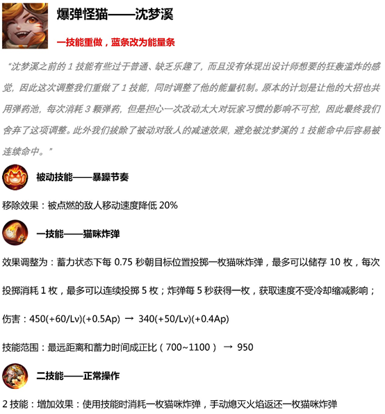 王者荣耀取消蓝条爆炸输出谈不上消耗还行，沈梦溪改动浅析 biubiu 圈圈 脸型 逃跑 瞄准 能量 太早 强度 收割 红色 biu 还行 新赛季 存储 法师 王者荣耀 爆发 沈梦溪 炸弹 新闻资讯  第2张