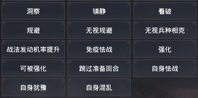 率土之滨不攻+大赏三军=冲突？活用战法冲突规则助你出奇制胜！ 王佐 突击 惊雷 妖术 是指 恢复 帝临 强化 高速 出奇制胜 貂蝉 汜水关 恋战 动摇 恐慌 董卓 指挥 策略 战法 冲突 新闻资讯  第9张