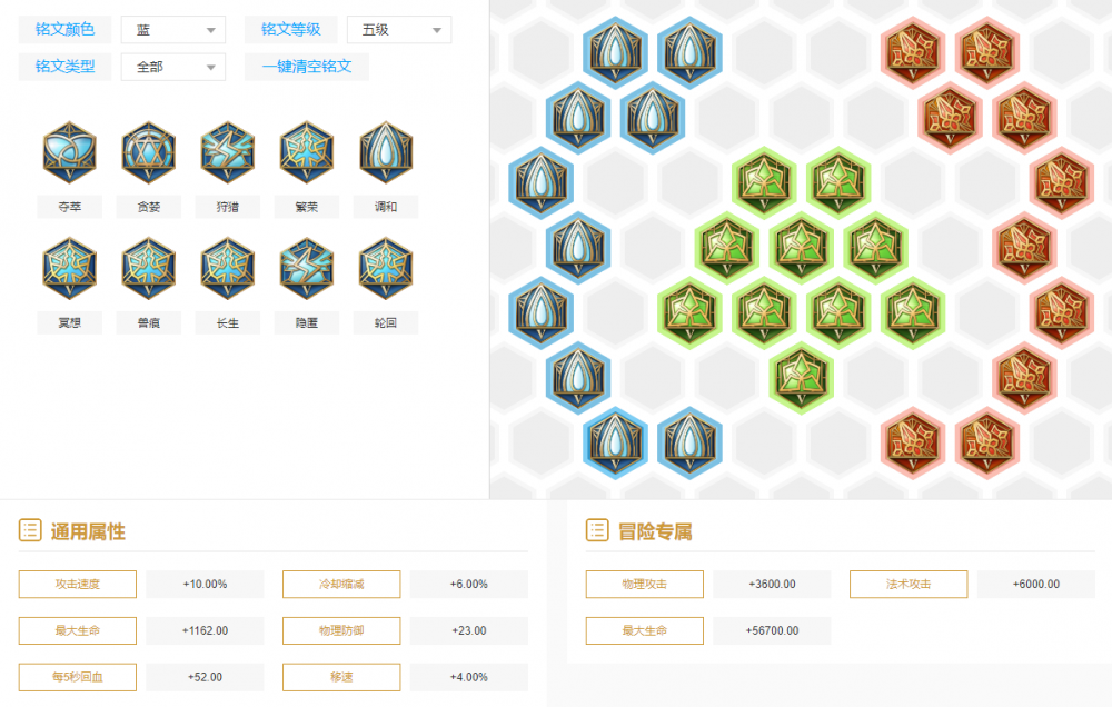 王者荣耀常用铭文搭配汇总 合理计划避免浪费碎片 宿命 梦魇 无双 性价比 貂蝉 法术吸血 贪婪 射手 鹰眼 法术 狩猎 计划 汇总 吸血 王者荣耀 红色 铭文 新闻资讯  第6张