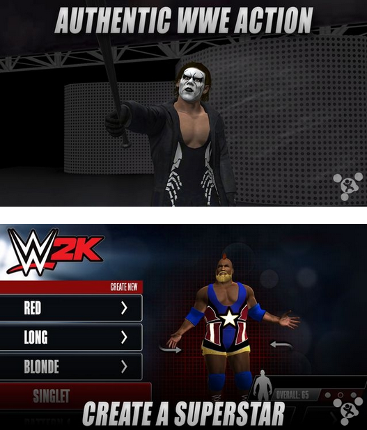 正统真人摔跤手游《WWE 2K》上架iOS平台 战神 之路 对战 mortal 格斗 竞技 比赛 摔跤手 真人 摔跤 新闻资讯  第3张