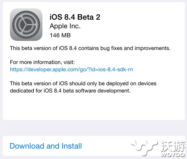 苹果iOS8.4 Beta2版本发布 修复音乐应用bug 法正 节奏 乐进 两周 硬件 ios8 公测 bug 苹果 音乐 新闻资讯  第1张