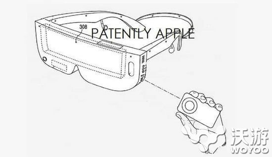 苹果获新专利 iPhone内嵌头戴设备体验虚拟现实 便携 框架 美国 眼前 远程 iphone 配件 苹果 虚拟现实 新闻资讯  第1张