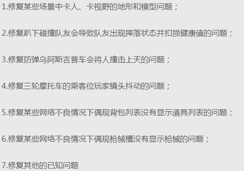 绝地求生刺激战场新版本爆料，新增动态天气系统车载音乐BUG修复 第一人称 吉普车 激战 音乐 车载 爆料 车载音乐 天气 黑夜 新闻资讯  第5张