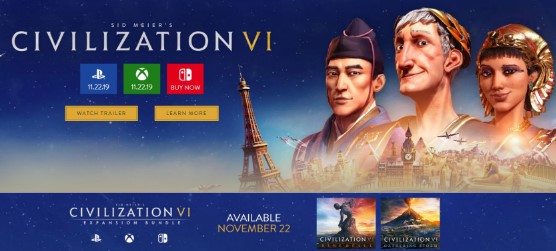 文明6将登陆PS4/Xbox One平台 11月22日正式发售 风云 迭起 ps 风云变 ps4 风云变幻 xbox 11月22 文明6 文明 新闻资讯  第2张