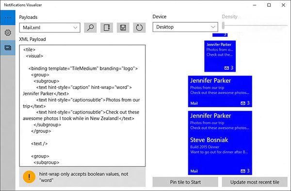 微软推出通知可视化win10通用应用 美国 磁贴 tif ons 微软公司 微软 win1 win10 新闻资讯  第1张