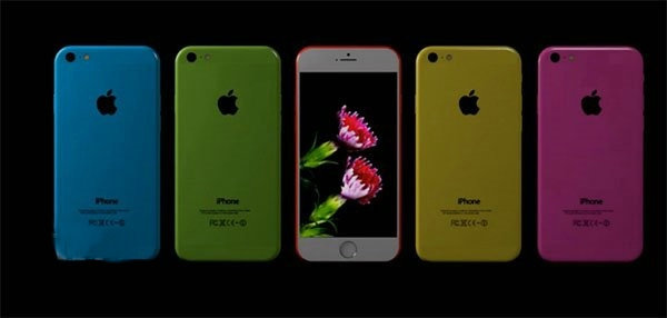 苹果iPhone6c概念图5种配色再度曝光 苹果公司 phone iphone iphone6 苹果iphone 曝光 配色 概念图 苹果 6c 新闻资讯  第1张