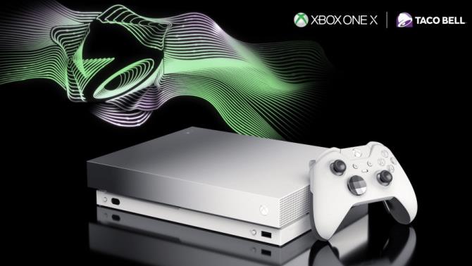 微软与Taco Bell合作推出限量版Xbox One X游戏机 手柄 文本 存储 合作 赢得 巨头 快餐 微软 限量 游戏机 新闻资讯  第1张