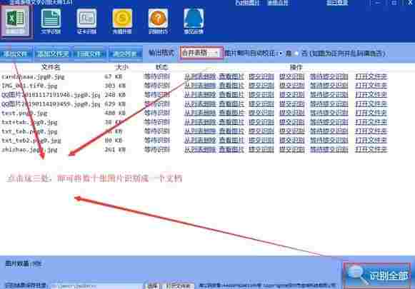 金鸣文表识别系统破解版 效率 word 合并 exc 文本文档 完整版 xc 文件 文本 报表 软件下载  第2张