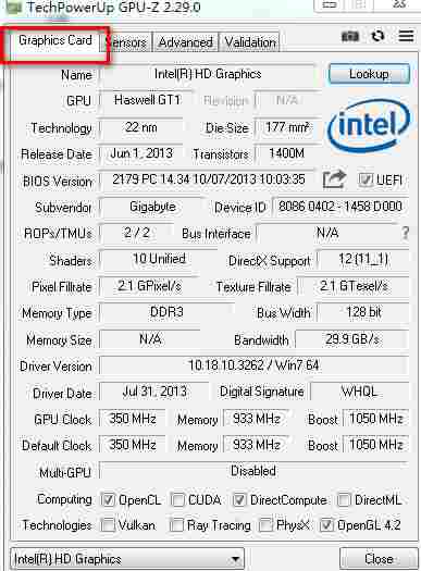 gpu z汉化版(GPU识别工具) 是指 lr Windows 显卡超频 xe 带宽 gpu 超频 独立显卡 显卡 软件下载  第2张