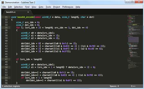 SublimeText(代码编写工具) 转换 指令 in 11 Text Sublime bli 2 strong on 软件下载  第2张