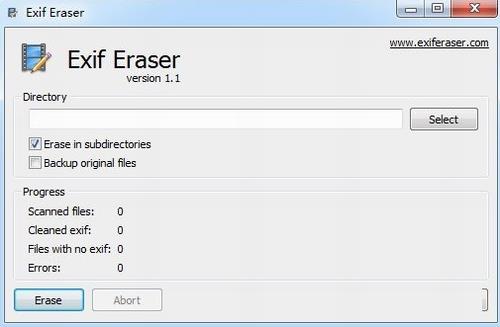 EXIF Eraser(图片EXIF信息删除工具) Eraser最新版 in 备份 2 Eraser on ase 文件 strong EXIF 软件下载  第1张