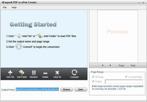 4Easysoft PDF to ePub Creator(PDF转ePub转换器) 4Easysoft sys 2 Easy strong 文件 on to ePub PDF 软件下载  第1张