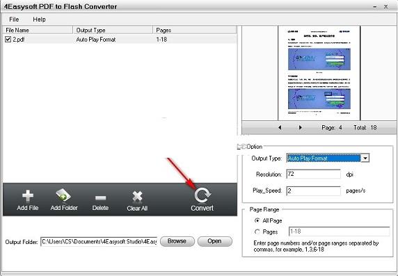 4Easysoft PDF to Flash Converter(PDF转flash格式转换器) ver strong 文件格式 Flash 11 ash 文件 on 2 PDF 软件下载  第4张