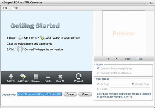 4Easysoft PDF to HTML Converter Converter to Convert sys Easy strong 4Easysoft on HTML PDF 软件下载  第1张