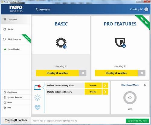 Nero TuneItUp Free(电脑优化软件) 电脑 O 2 on in strong U Tune Nero TuneItUp 软件下载  第1张