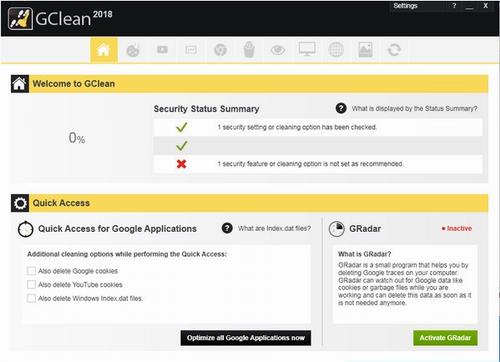 Abelssoft GClean(流氓软件清理大师) 2 in 清理 els 应用软件 lea Clean 印痕 on strong 软件下载  第1张