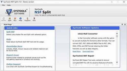 SysTools NSF Split(NSF文件分割软件) Tool Tools SysTools 2 文件夹 To strong on 文件 NSF 软件下载  第1张