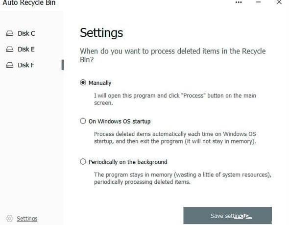 Auto Recycle Bin(回收站自动清空软件) strong Recycle on cy 11 垃圾回收 垃圾 回收站 in 2 软件下载  第2张