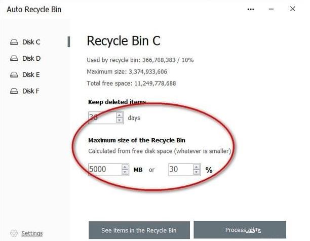 Auto Recycle Bin(回收站自动清空软件) strong Recycle on cy 11 垃圾回收 垃圾 回收站 in 2 软件下载  第4张