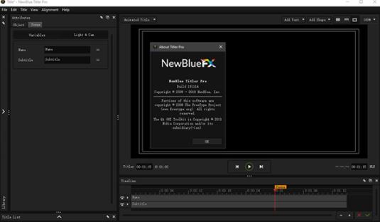 newblue titler pro(字幕编辑插件) as newblue ewb pro ue pr titler strong on 2 软件下载  第1张