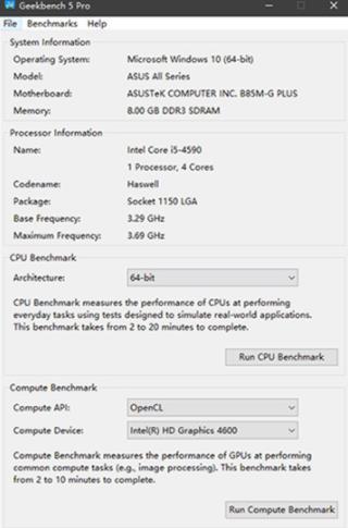 geekbench5(电脑性能测试工具) in CPU U strong on Geek G 2 bench enc 软件下载  第1张