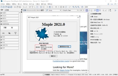 maplesoft maple 2021(数学工程计算软件) in maplesoft les eso on strong maple map apl 2 软件下载  第1张