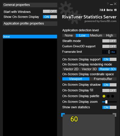 rivatuner statistics server(显卡超频锁帧工具) tun ver cs 应用软件 CPU G on strong U 2 软件下载  第1张