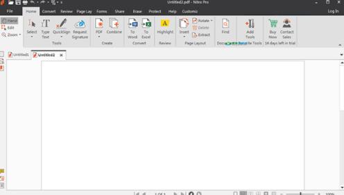 nitro pro 13(全功能PDF编辑工具) pr Word 文本 13 文件 in strong on 2 PDF 软件下载  第1张