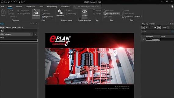 eplan electric p8 2.7(电气图纸设计软件) p8 模版 electric ele 7 on strong plan eplan 2 软件下载  第1张