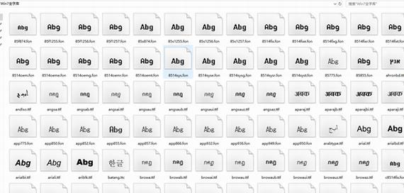 win7字体库 系统软件 strong win7 n7 字体包 win on 7 2 in 软件下载  第1张