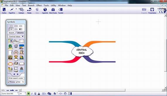 inspiration(思维导图软件) inspiration 电脑 strong 鼠标 框架 2 in ratio rat on 软件下载  第1张