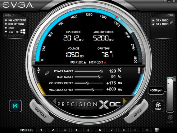 evga precision xoc(显卡超频软件) pr 10 x X rec strong O 2 on G 软件下载  第1张