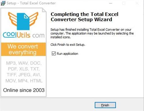 coolutils total excel converter(万能excel转换器) 转换 excel ver strong Excel 文件 x xc 2 on 软件下载  第1张